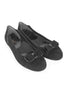 Casa Couture Audrey Black Suede Flats