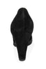 Casa Couture Elizabeth Black Suede Heels