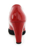 Casa Couture Margaret Red Patent Heels