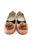Casa Couture Charlotte Pink Leather Flats