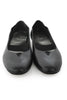 Casa Couture Sofia Black Leather Flats