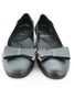 Casa Couture Anastasia Silver Leather Flats