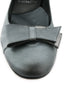 Casa Couture Anastasia Silver Leather Flats