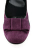 Casa Couture Jackie Purple Suede Sample