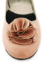 Casa Couture Charlotte Pink Leather Flats